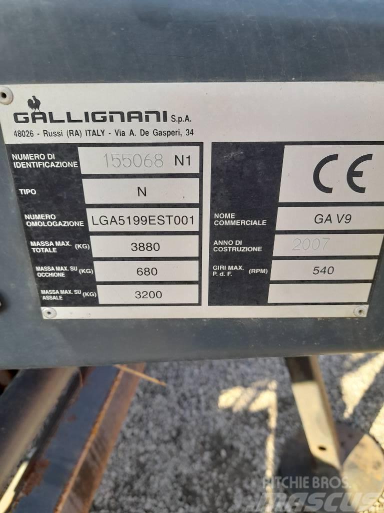Gallignani GA V9 Industry Πρέσες κυλινδρικών δεμάτων
