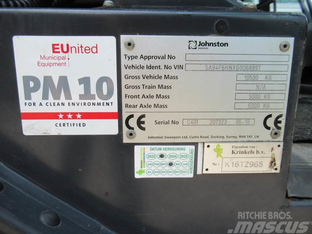 Johnston C401 EURO6 Veegmachine Φορτηγά σκούπες