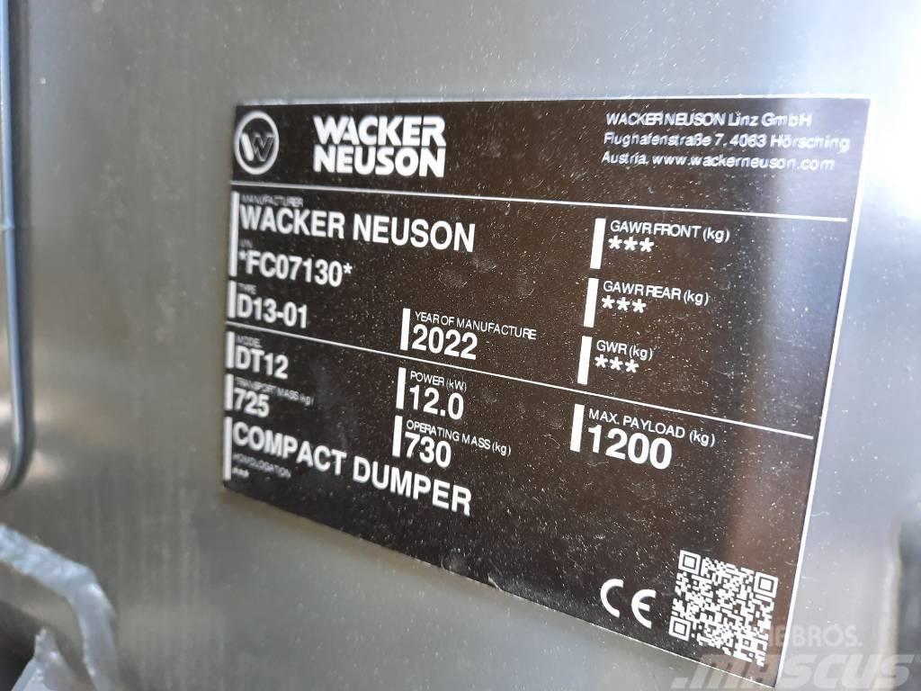Wacker Neuson DT12 Ερπυστριοφόρα Dumpers - Ντάμπερ