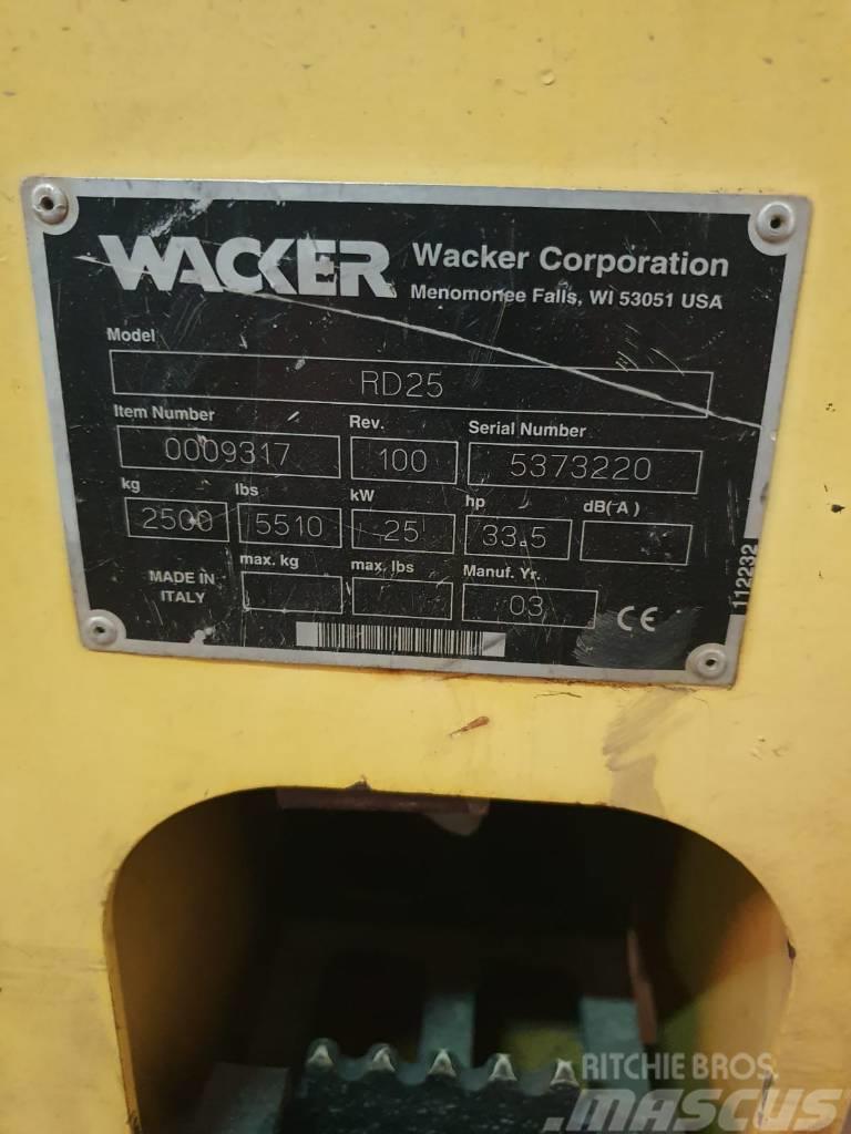 Wacker Neuson RD 25 Άλλοι κύλινδροι