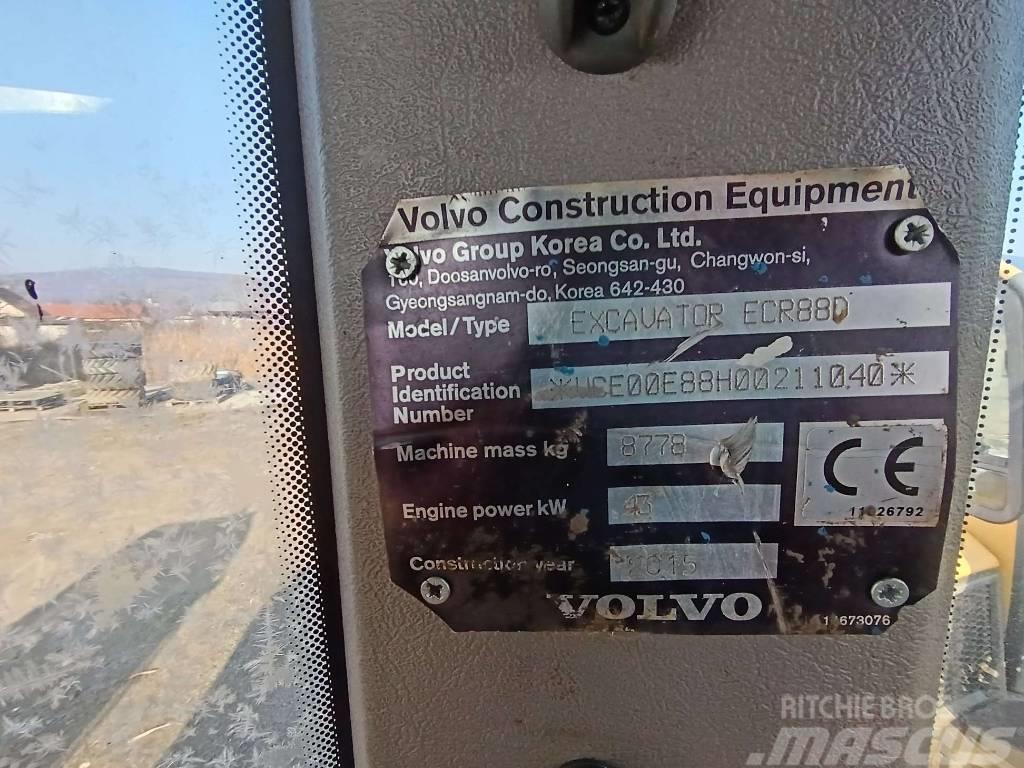 Volvo ECR 88 D Μίνι εκσκαφείς 7t - 12t
