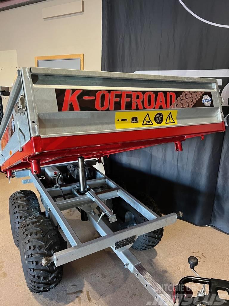  K Vagnen K-Offroad EL Tipp med fjärr 1200kg Ανατρεπόμενες ρυμούλκες