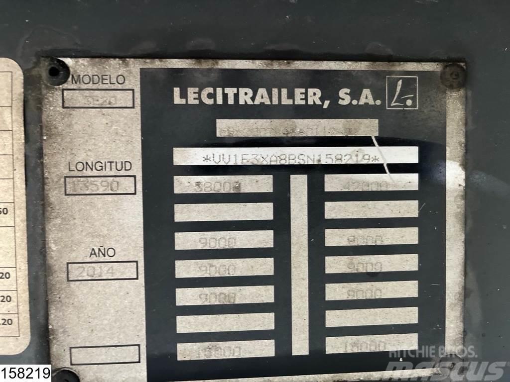 Lecitrailer Koel vries Carrier , 2 Cooling units, Dhollandia Ημιρυμούλκες ψυγείο