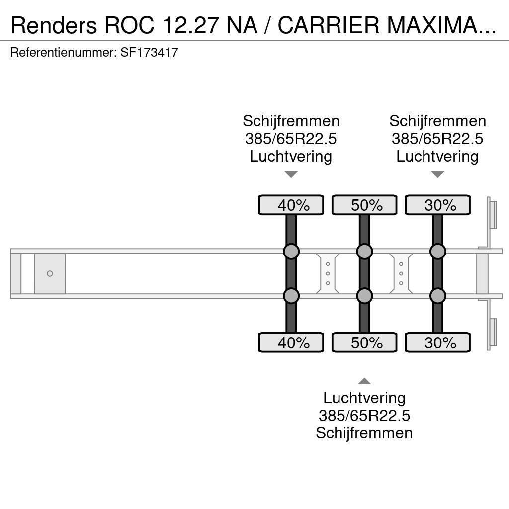Renders ROC 12.27 NA / CARRIER MAXIMA 1200 DPH Ημιρυμούλκες ψυγείο