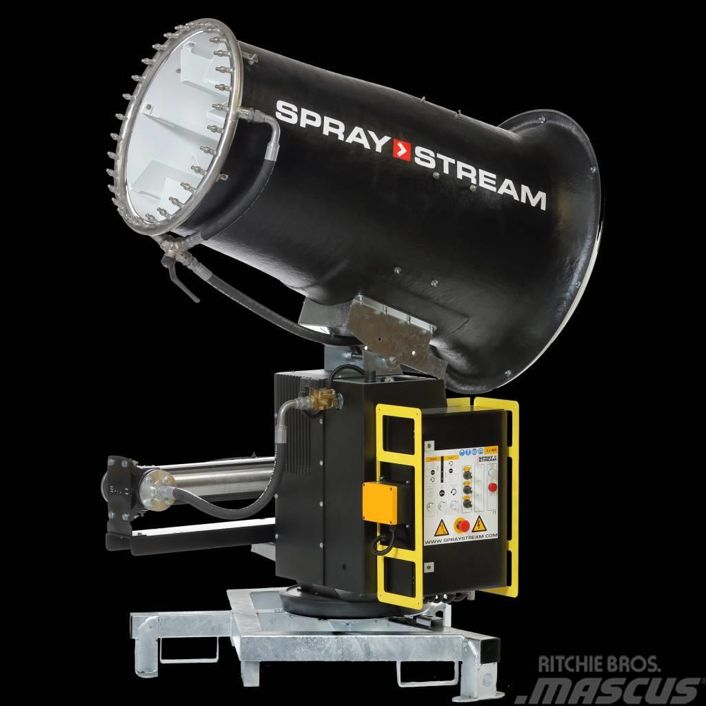 SprayStream STØV / FOG  Cannons   -         Støv/lugt-kontrol Συστήματα ψεκασμού