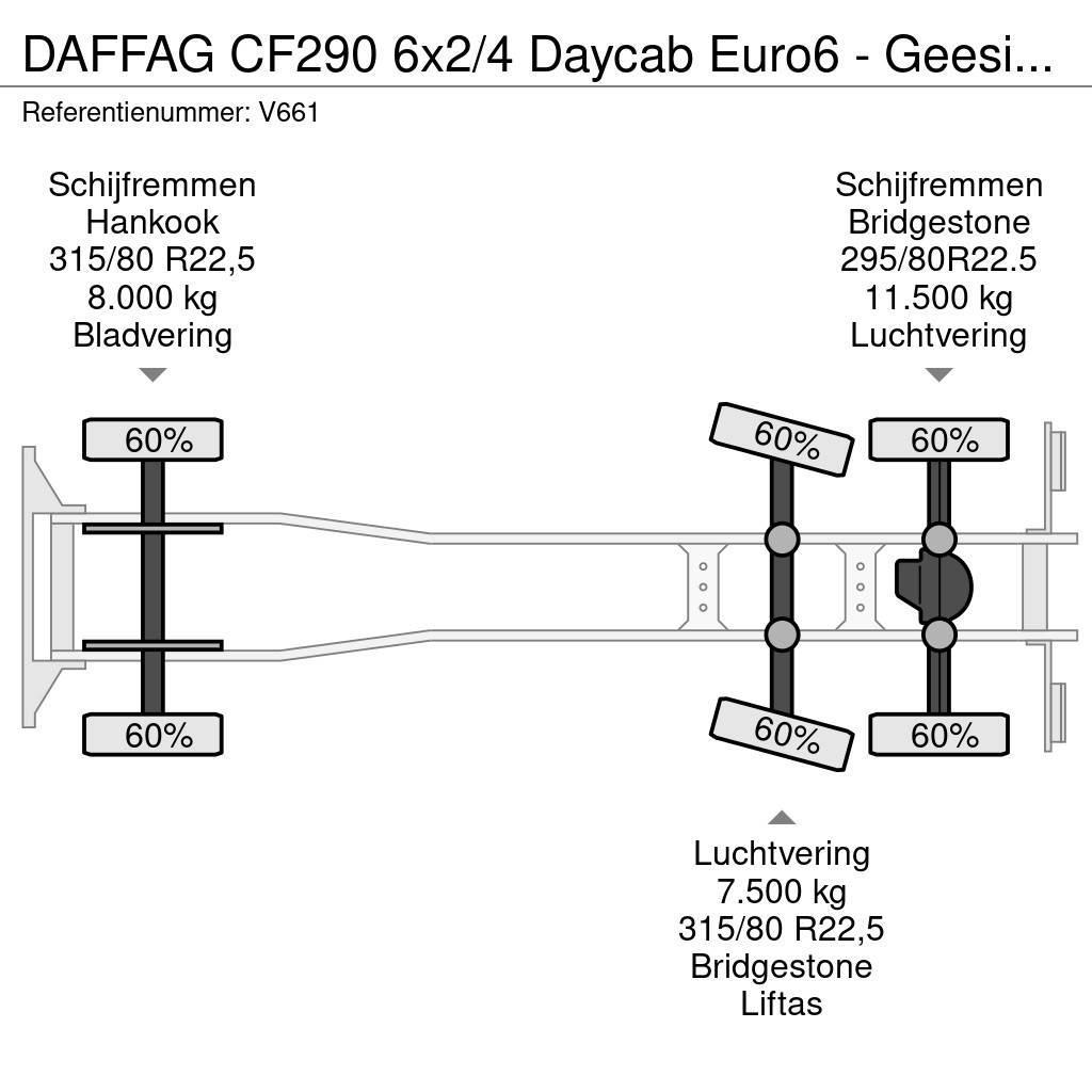 DAF FAG CF290 6x2/4 Daycab Euro6 - Geesink GPMIII 20H2 Απορριμματοφόρα