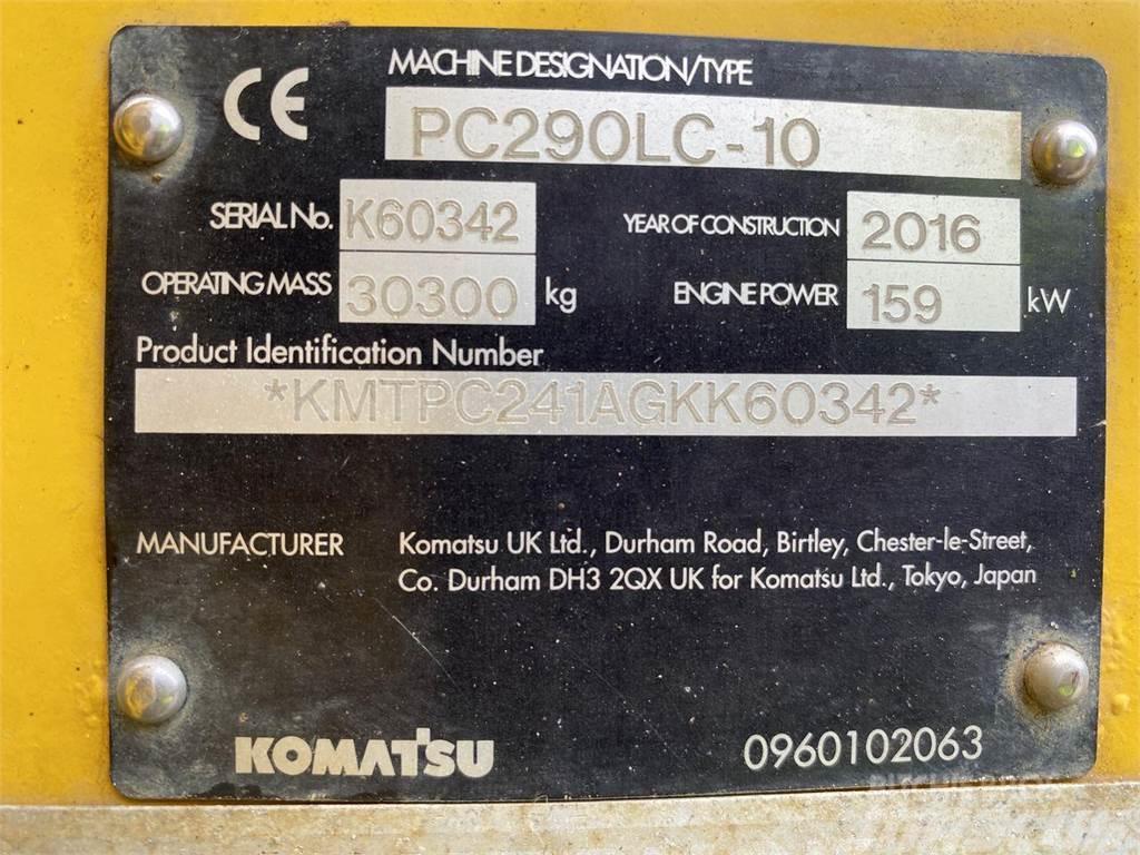 Komatsu PC290LC-10 Εκσκαφείς με ερπύστριες