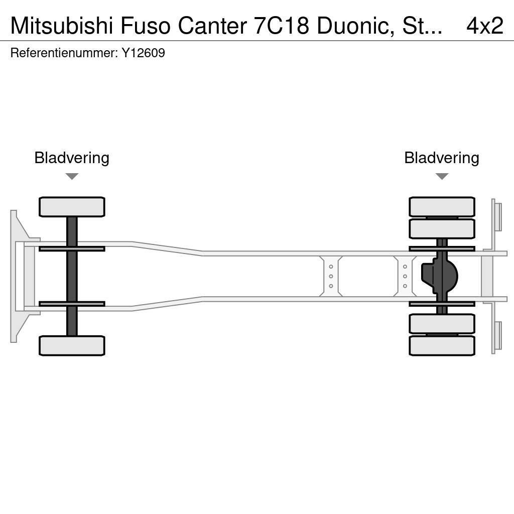 Mitsubishi Fuso Canter 7C18 Duonic, Steel suspension, ADR Φορτηγά Σασί