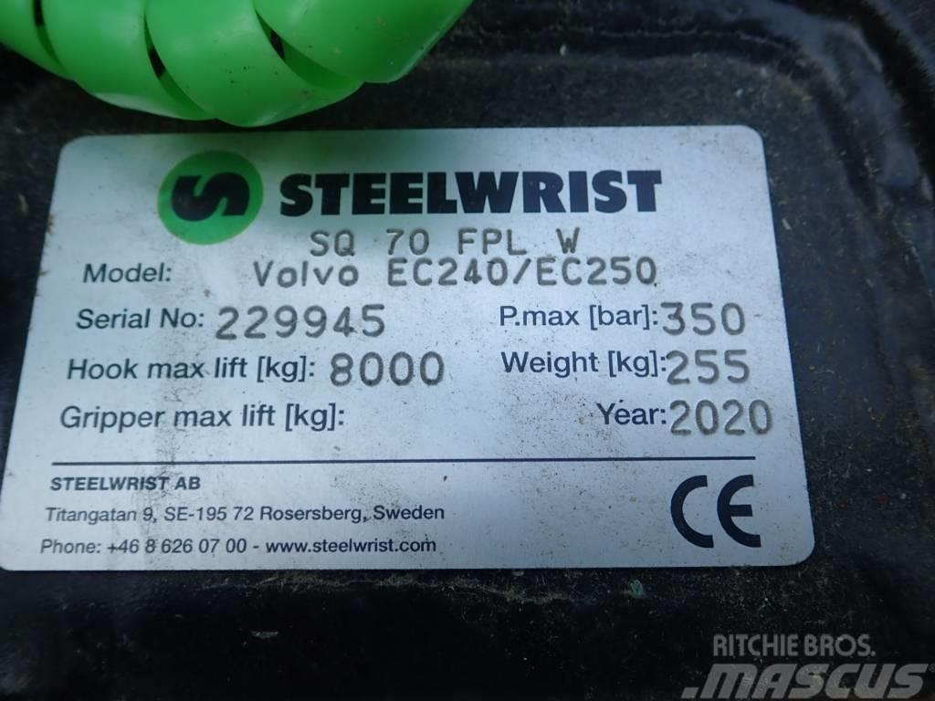 Steelwrist vollhydr. Schnellwechsler SQ70 für Volvo EC250ENL Ταχυσύνδεσμοι