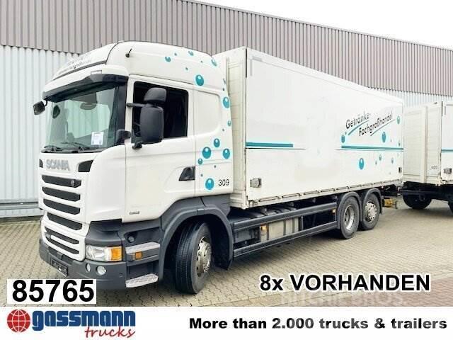 Scania R450 LB 6x2-4 Getränkekoffer, Retarder, Φορτηγά Κόφα