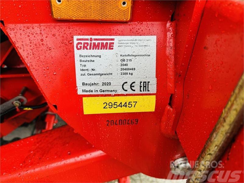 Grimme GB-215 Φυτευτικές μηχανές
