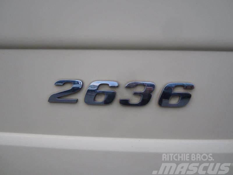 Mercedes-Benz Actros 2636 Φορτηγά με γερανό & γάτζο