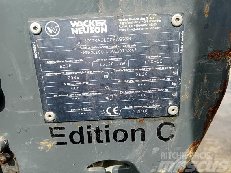 Wacker Neuson EZ28 Εκσκαφάκι (διαβολάκι) < 7t