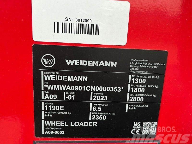 Weidemann 1190E Φορτωτάκια