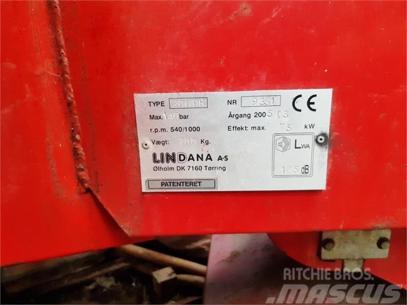  Linddana 200PH Τεμαχιστές ξύλου