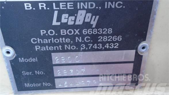 LeeBoy 2800 Εξαρτήματα μηχανών ασφάλτου