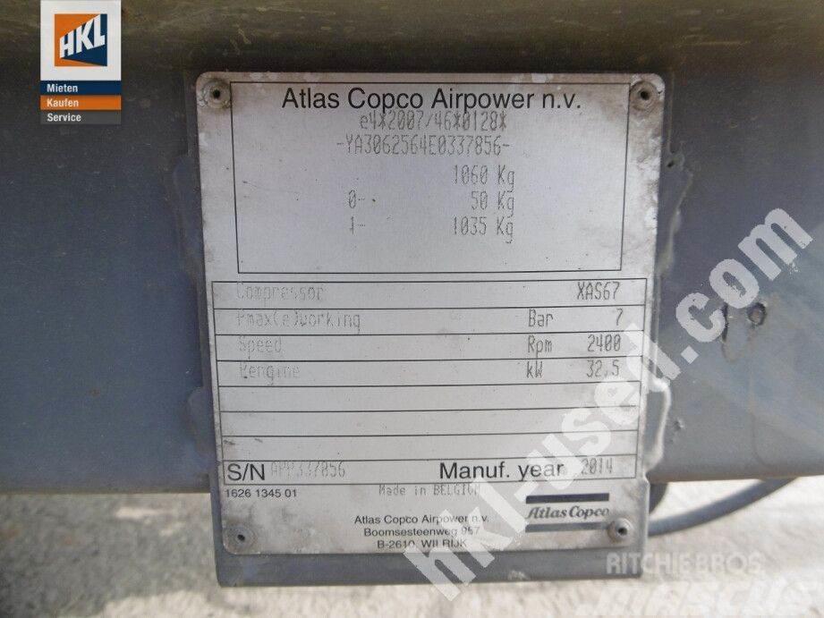 Atlas Copco XAS 67 Συμπιεστές