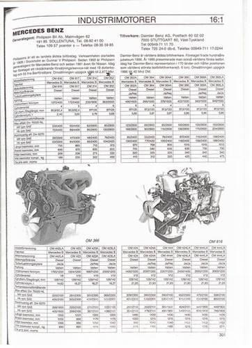 Mercedes-Benz OM364A motor - 65 kw/1800 rpm Κινητήρες