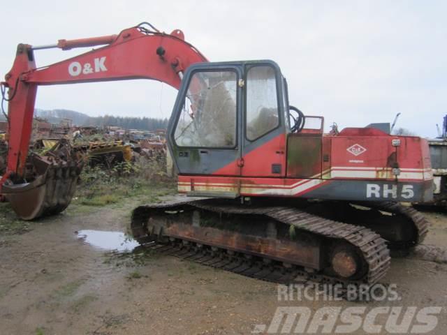 O&K RH5 gravemaskine til ophug Εκσκαφείς με ερπύστριες