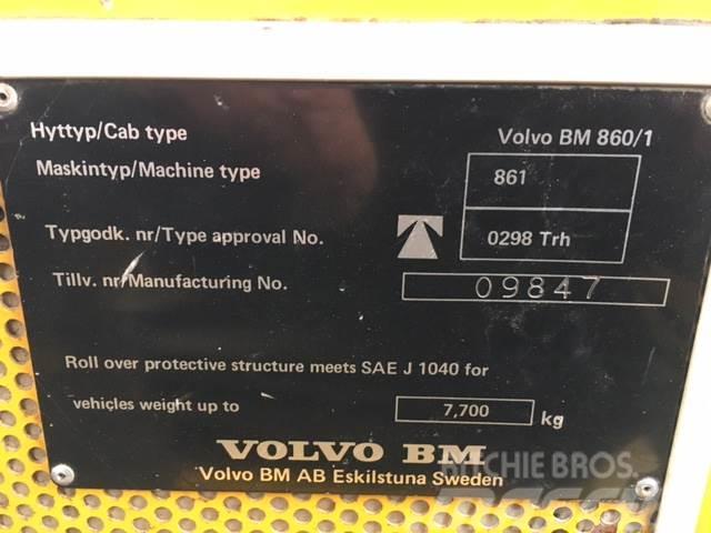 Volvo 861 dumper 6 x 4 til ophug Dumpers εργοταξίου