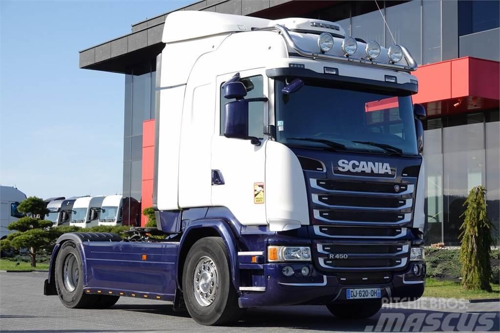 Scania R 450 / RETARDER / I-PARK COOL / EURO 6 / SPROWADZ Τράκτορες