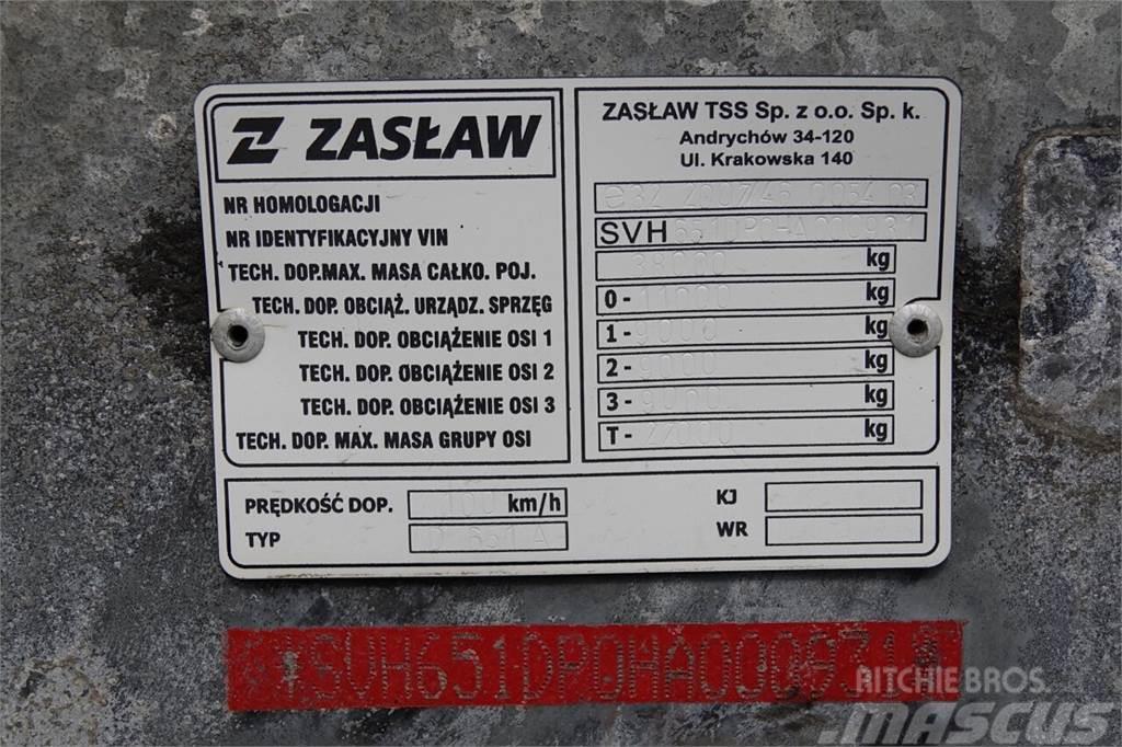 Zaslaw KŁONCOWA / DO LASU / DO DREWNA / DWIE OSIE PODNOSZ Ημιρυμούλκες ξυλείας