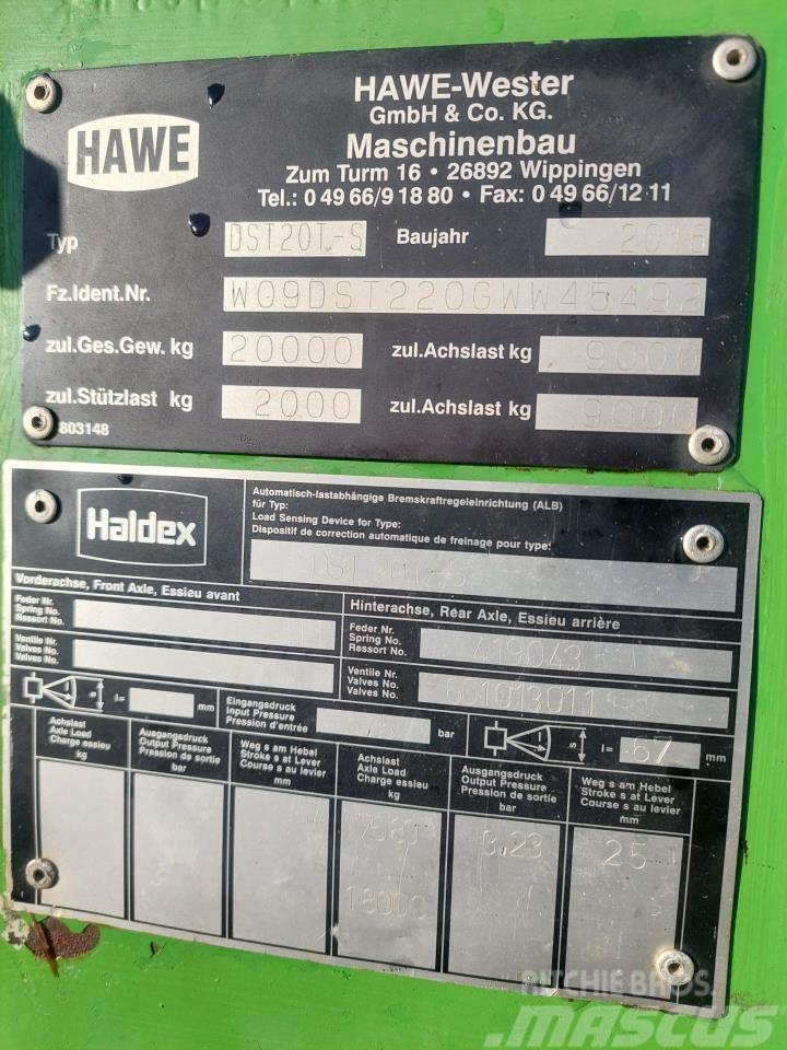 Hawe DST 20T - S Διασκορπιστές κοπριάς