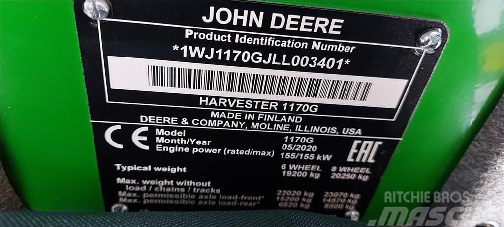 John Deere 1170G Θεριζοαλωνιστικές μηχανές