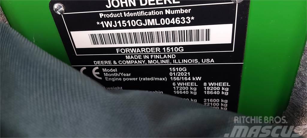 John Deere 1510G Μεταφορείς ξυλείας