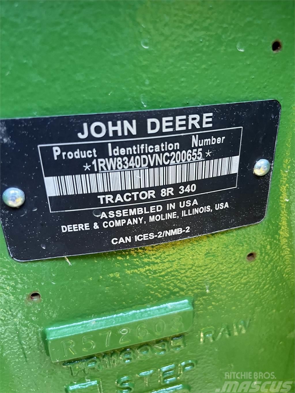 John Deere 8R 340 Τρακτέρ