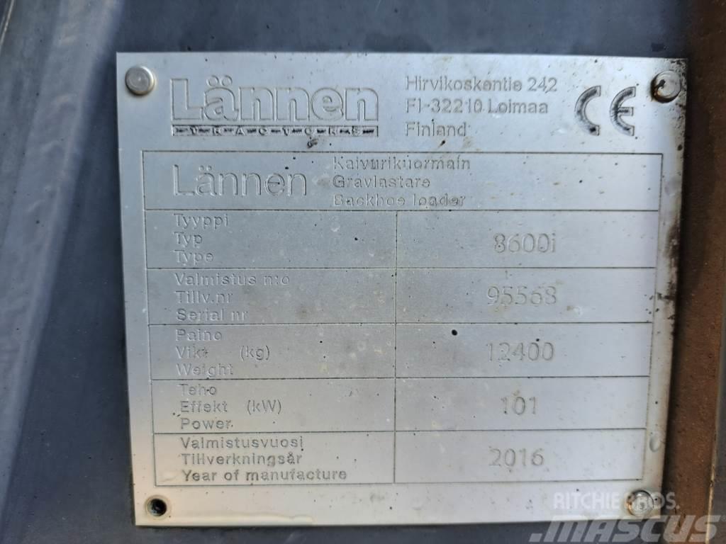 Lännen 8600i Εκσκαφείς Φορτωτές τύπου JCB