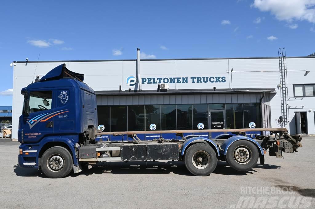 Scania R420 6x2 Tasonostolaite Φορτηγά για εμπορευματοκιβώτια