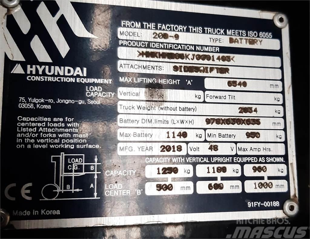 Hyundai 20B-9 Ηλεκτρικά περονοφόρα ανυψωτικά κλαρκ