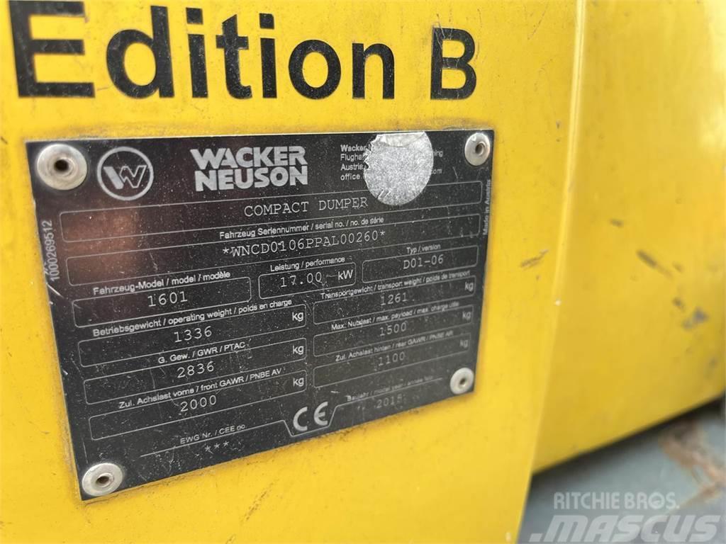 Wacker Neuson 1601 Dumpers εργοταξίου