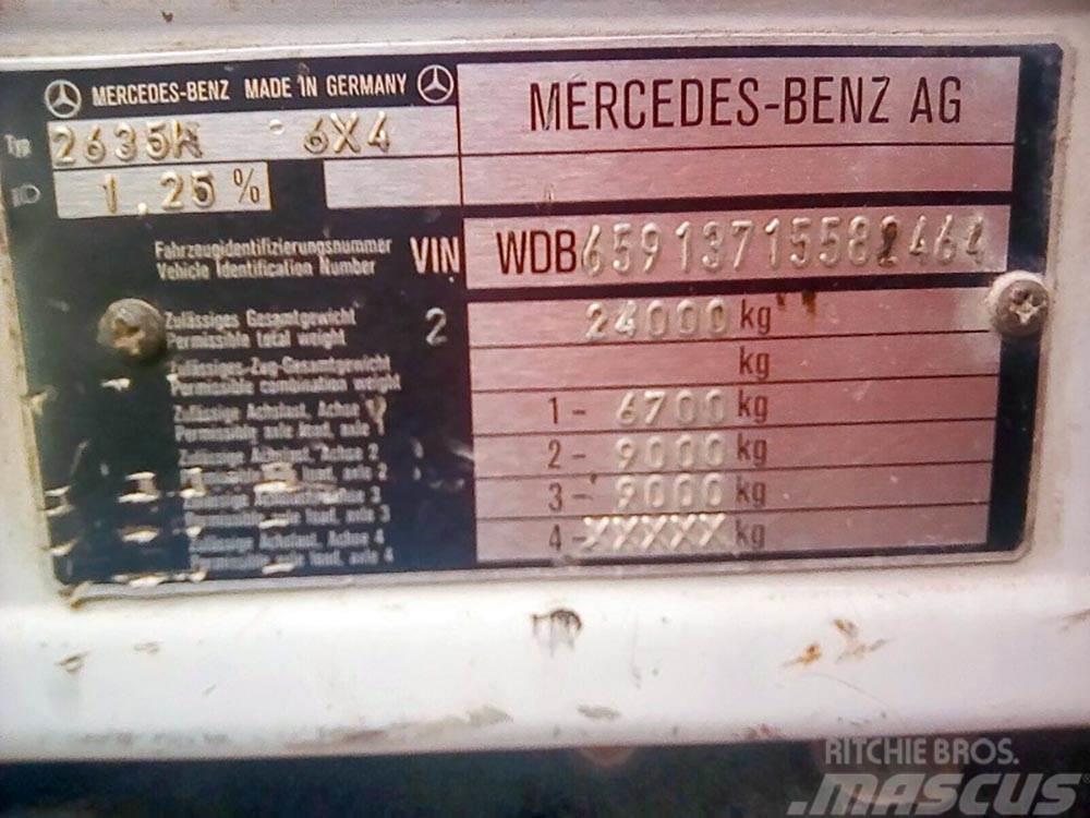 Mercedes-Benz 2635 Φορτηγά Ανατροπή