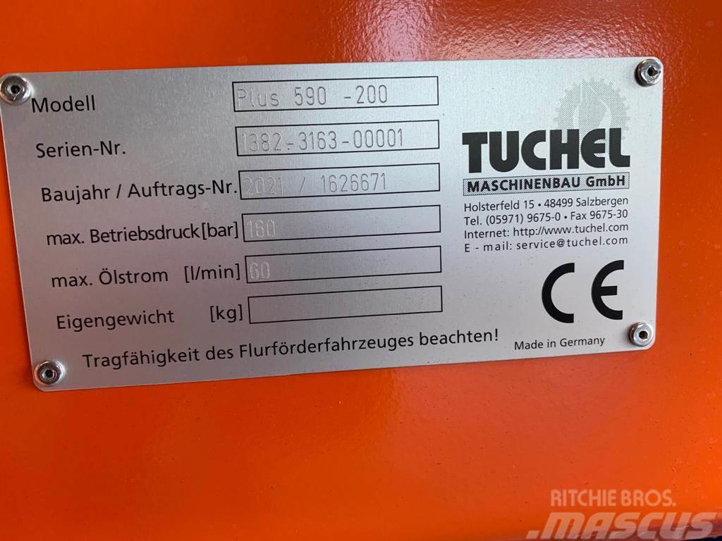 Tuchel Plus 590/200 Veegmachine Σκούπες