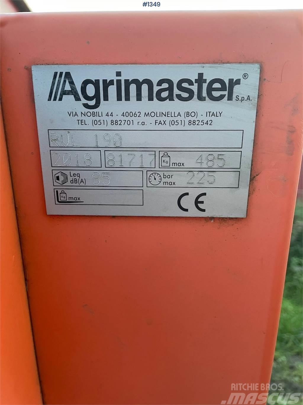 Agrimaster RVL 190 Λοιπός εξοπλισμός συγκομιδής χορτονομής