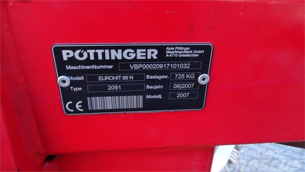 Pöttinger Euro Hit 69N Τσουγκράνες και χορτοξηραντικές μηχανές