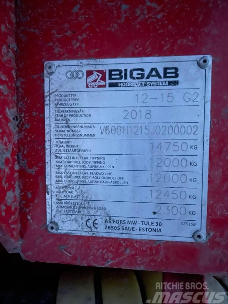 Bigab 12-15 G2 Λοιπές ρυμούλκες
