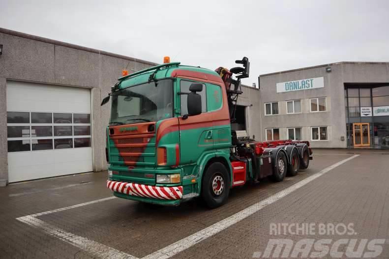 Scania R 164G Φορτηγά με γερανό & γάτζο