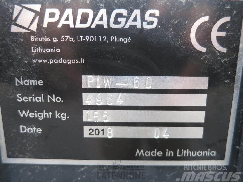 Padagas Puomiharja PIW-60 R ilman kiinnikettä Ψήκτρες