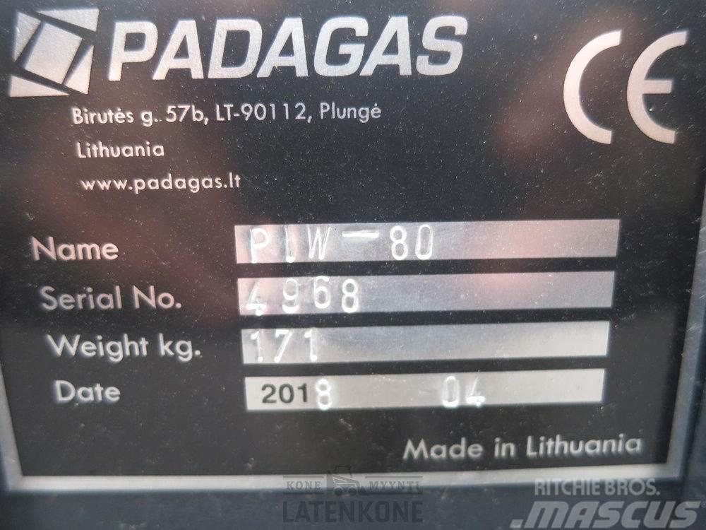 Padagas Puomiharja PIW-80 R ilman kiinnikettä Ψήκτρες