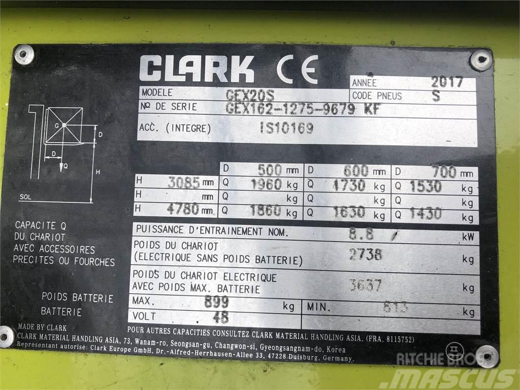 Clark GEX20S Περονοφόρα ανυψωτικά κλαρκ - άλλα