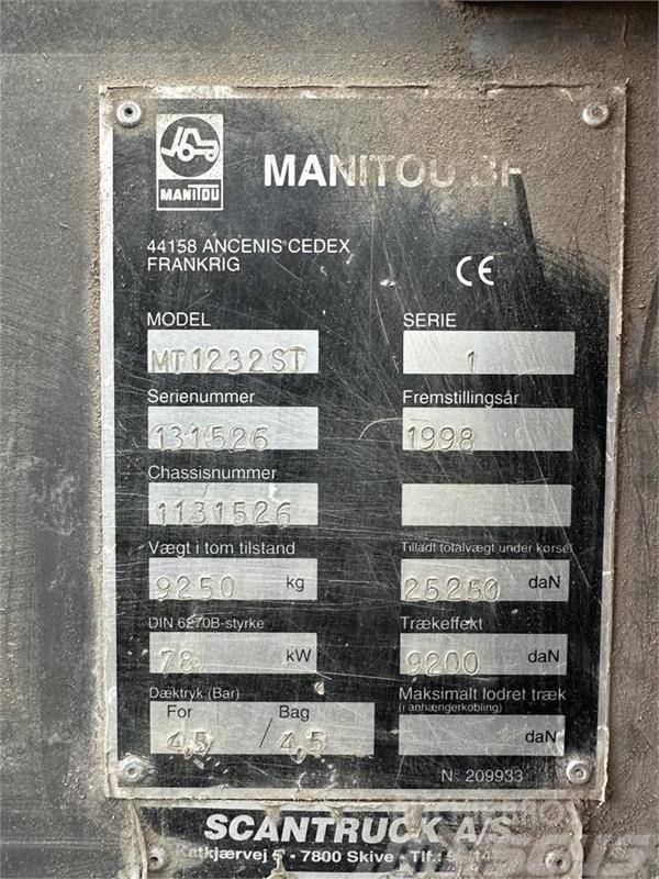 Manitou MT 1232 ST Τηλεσκοπικοί ανυψωτές
