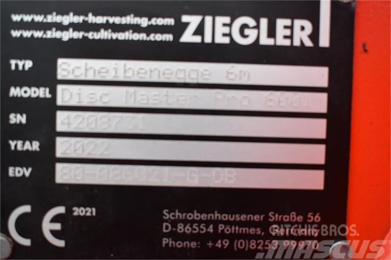 Ziegler Disc Master Pro 6001 Δισκοσβάρνες