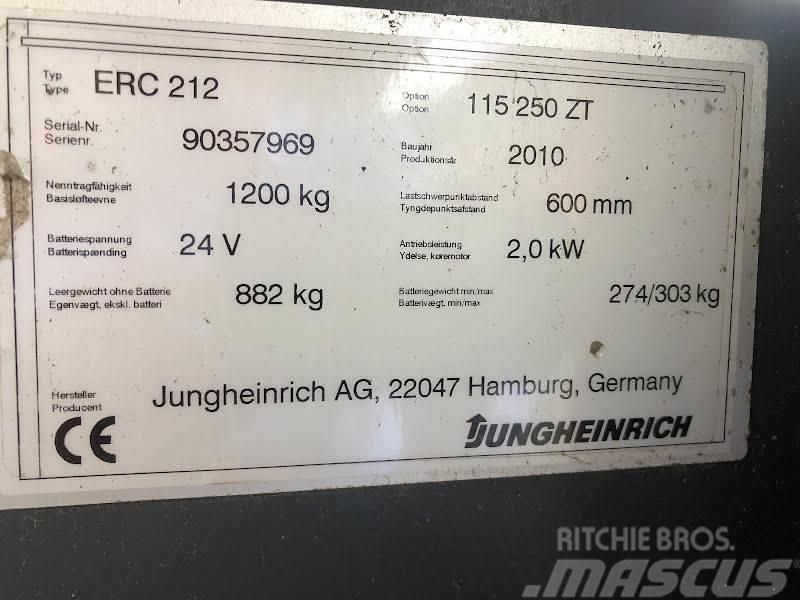 Jungheinrich ERC 212 Ηλεκτρικά παλετοφόρα με ιστό