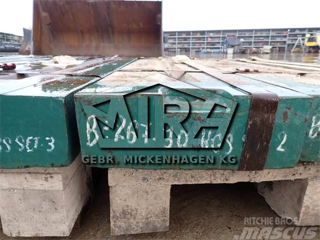 Hazemag APP 1114 / Schlagleisten Ανταλλακτικά εξοπλισμού αποβλήτων/ανακύκλωσης και λατομείων