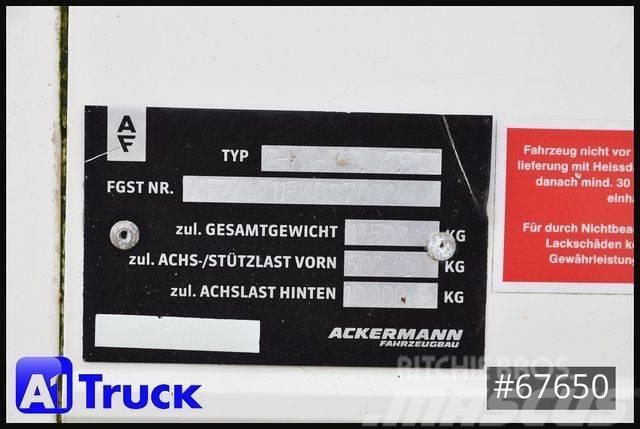 Ackermann 1 Achs Koffer+ Schiebeplane 3100mm innen Ρυμούλκες κλούβα
