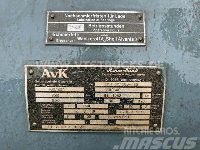 AVK DKB 80/500-4TS Stromgenerator 400V 500 kVA Άλλα εξαρτήματα