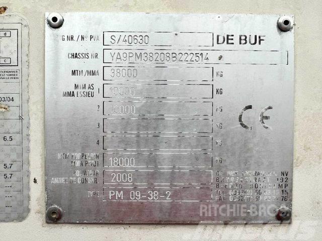 De Buf Beton-Mischer 9m³/Sermac 28m Betonpumpe Άλλες ημιρυμούλκες